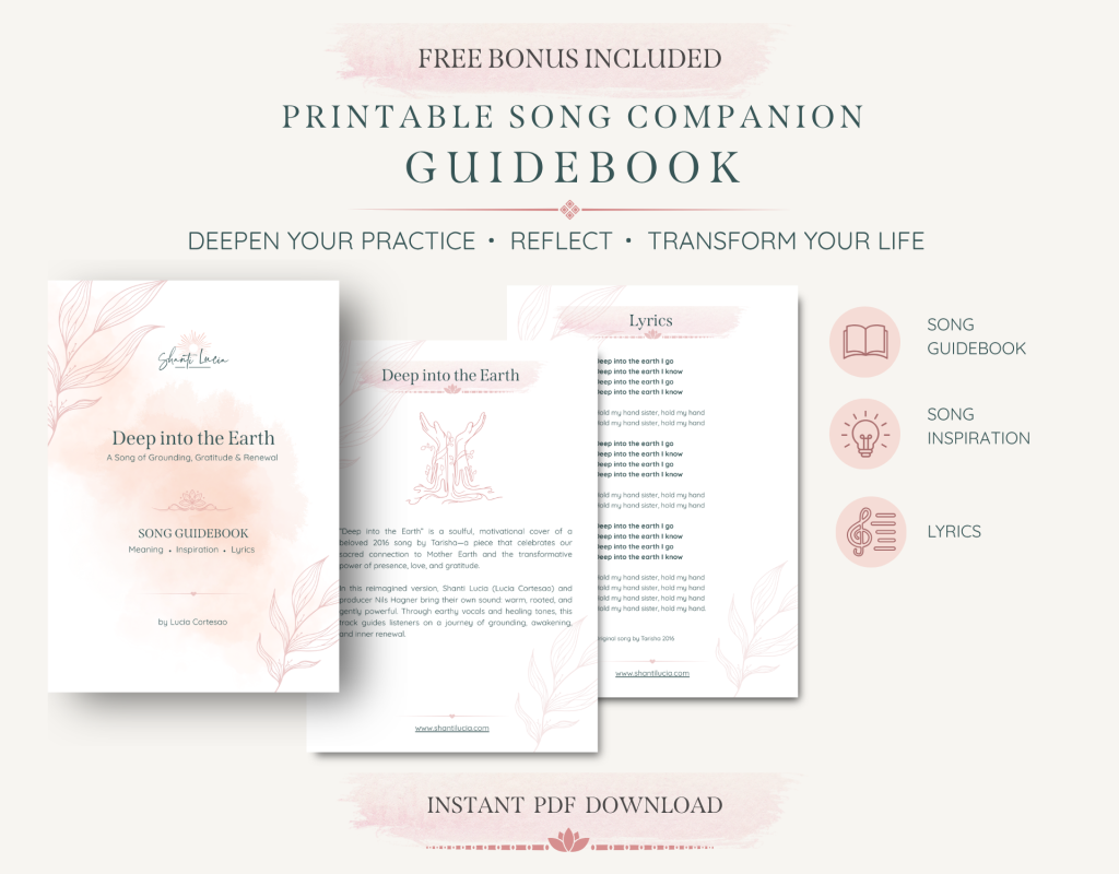 Deep Into The Earth bonus guidebook mockup image