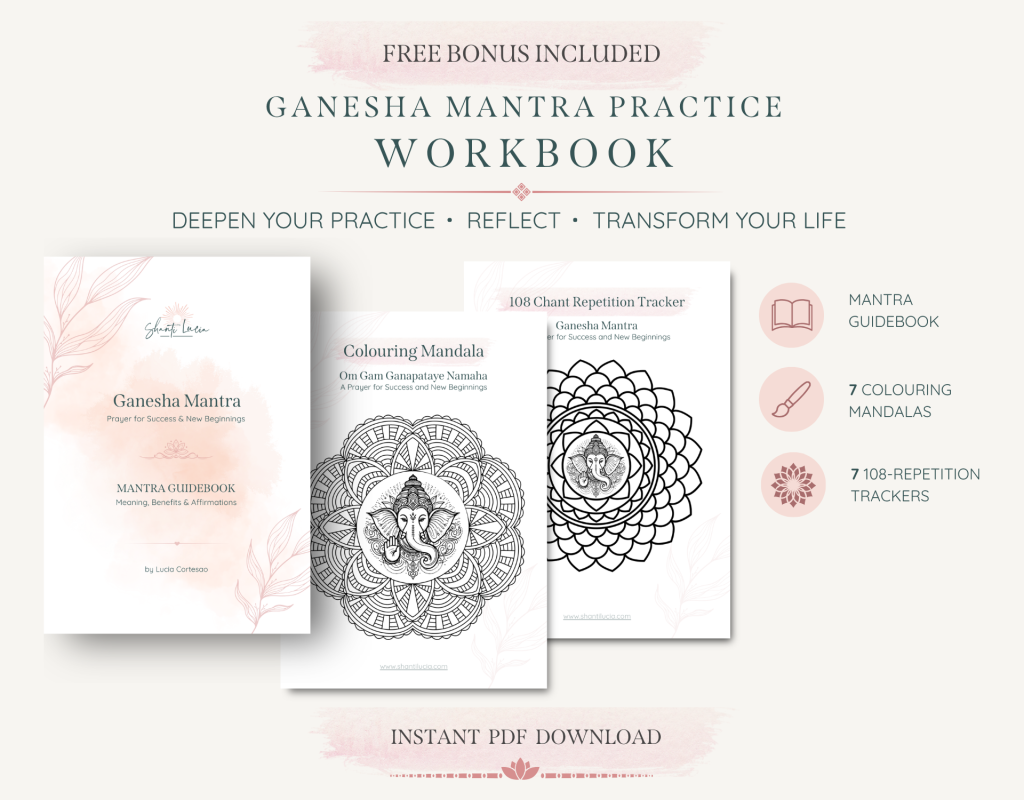 Ganesha Mantra bonus mockup image