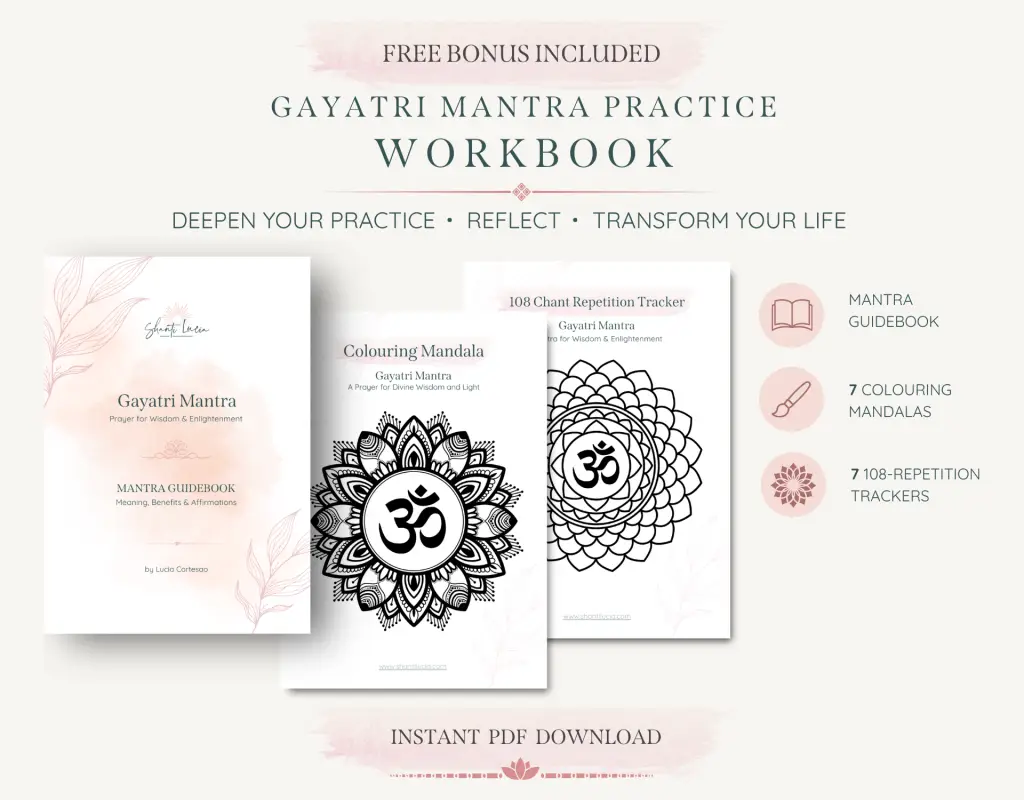 Gayatri Mantra mockup image