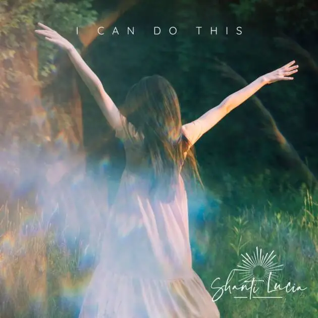 I Can Do This motivational song cover featuring a woman with her arms raised in a colourful, uplifting landscape